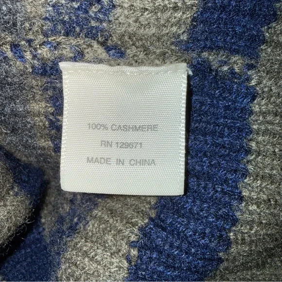 Naked Cashmere Dark Olive Multi Striped Crewneck Knit Sweater NWT Size Medium